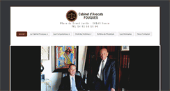 Desktop Screenshot of cabinet-avocats-fouques.com